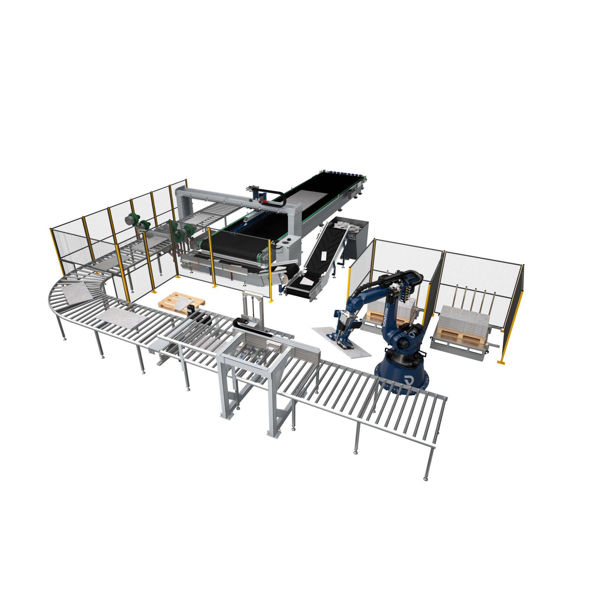 Donatoni ARM 2 - High productivity robotized fabrication system